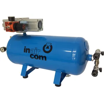 Příslušenství ke kompresoru INAIRCOM Vzdušník 50 l s násobičem tlaku Ø 63 mm