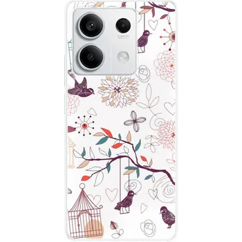 Odolné silikonové pouzdro iSaprio - Birds - Xiaomi Redmi Note 13 5G