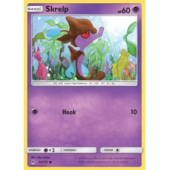 Volný čas Pokémon FLI 052/131 Skrelp - Forbidden Light Stav: Excellent, Verze: NORMAL