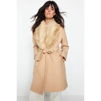 Dámský kabát Dámský kabát Trendyol Trendyol růžová 2403793