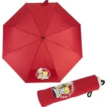 Dětský deštník Doppler skládací červený/tenisky 722165KN03