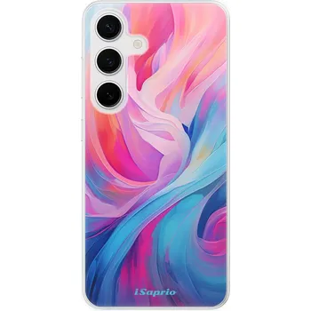 Odolné silikonové pouzdro iSaprio - Abstract Wave 02 - Samsung Galaxy S24
