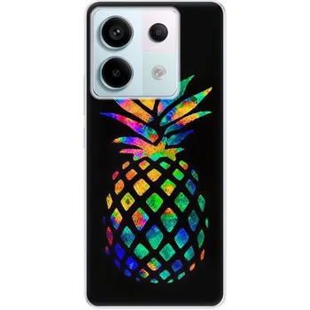 Pouzdro na mobilní telefon Odolné silikonové pouzdro iSaprio - Rainbow Pineapple - Xiaomi Redmi Note 13 Pro 5G / Poco X6 5G