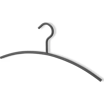 Ramínko Ramínko na kabáty, černý práškový nerez, Lindos ZACK