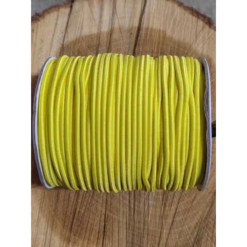 Textilie Kulatá pruženka Ø2 mm barva žlutá