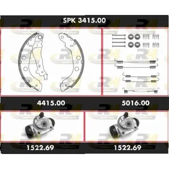 Brzdová čelist SUPERKIT - kompl.sada čelistí ROADHOUSE, SPK 3415.00