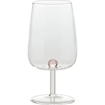Sklenice Zafferano, Sklenice na víno Bilia 380 ml růžová - Formadore