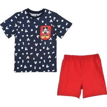 Dívčí pyžamo Mickey Mouse PYŽAMO MICKEY (tmavě modro - červená) Velikost: 6