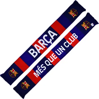 Šála FC Barcelona Šála FC Barcelona, oboustranná, 140x20 cm