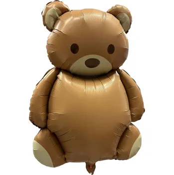 Balónek Fóliový balónek Medvídek 87x66 cm