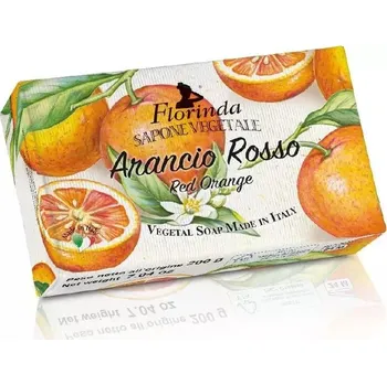 Mýdlo Florinda Italské rostlinné mýdlo Arancio Roso 200 g