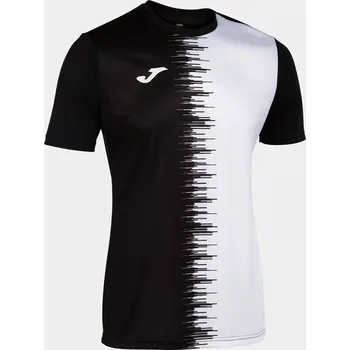 Fotbalový dres Joma CAMISETA MANGA CORTA CITY II černá/bílá (5XS/116)
