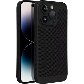Pouzdro na mobilní telefon Plastové tvrdé pouzdro Coolcase Breezy na mobil Apple iPhone 14 Pro Černé (Kryt či obal BREEZY na mobilní telefon Apple iPhone 14 Pro černý)