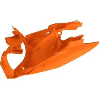 RACETECH boční tabulky zadní KTM SX/SXF 11-13, EXC 12-13, barva oranžová (s krytem vzduchového filtru) (CFKTMAR0013)