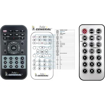Dálkový ovladač General ONE CONCEPT V329, V-12 - náhradní dálkový ovladač