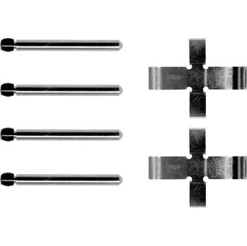 Brzdový systém Sada příslušenství, obložení kotoučové brzdy BOSCH 1 987 474 010