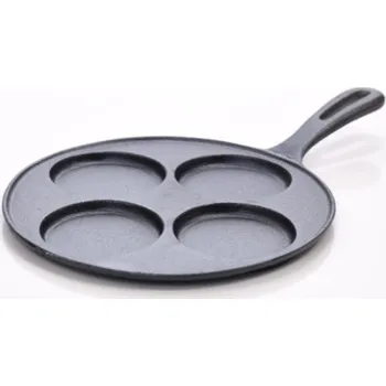 Pánev Lívanečník - Pánev litinová na 4 sázená vejce 24 cm