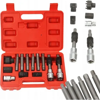 Nářadí pro automobil MAR-POL M57620 souprava na opravu alternátorů 13 ks