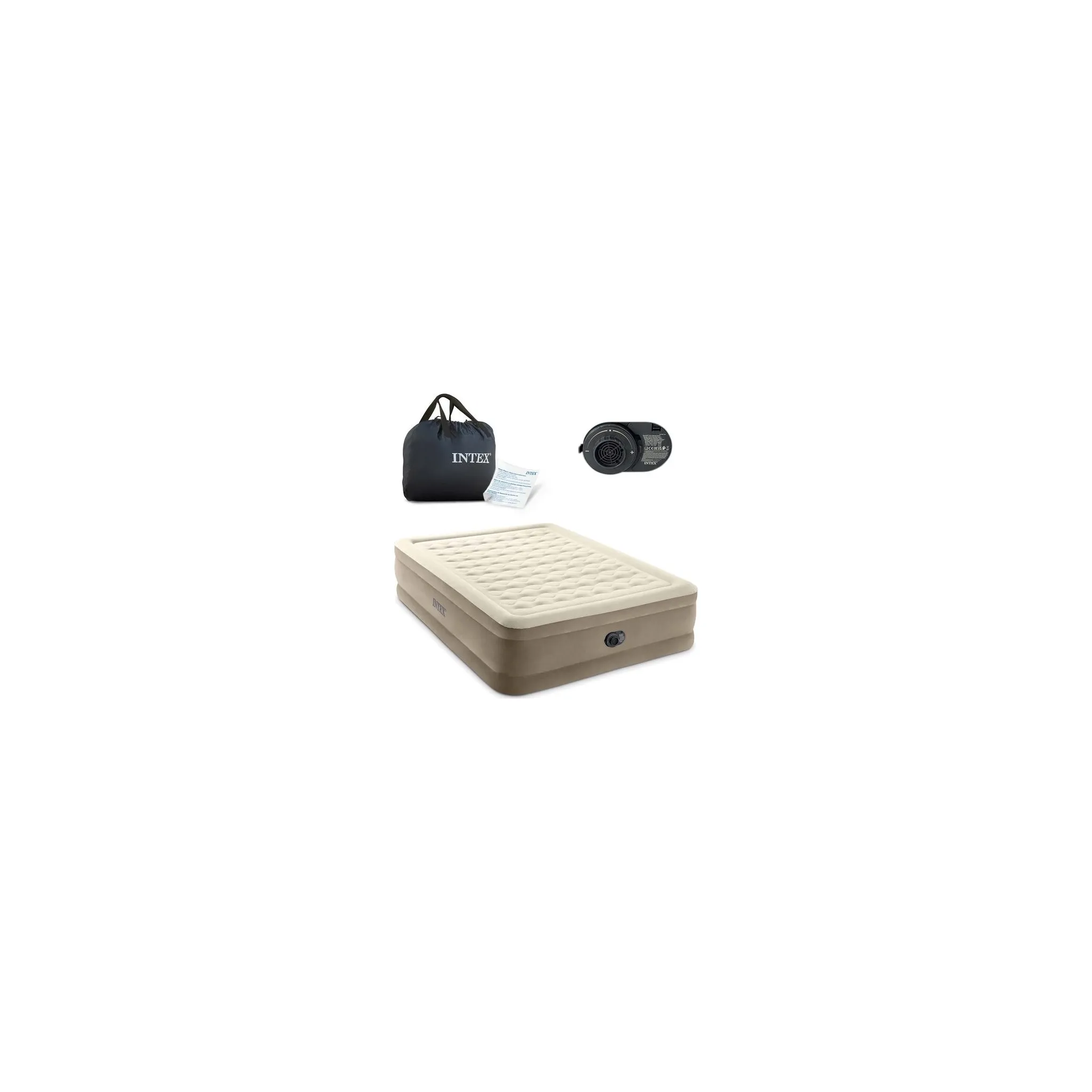 Fotografie 4 - Nafukovací matrace Intex Queen Ultra Plush 64428ND
