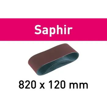 FESTOOL Brusný pás 820x120-P80-SA/10 Saphir