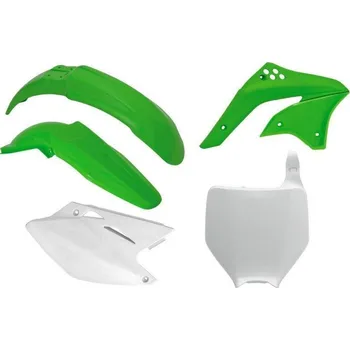 RACETECH kompletní plasty KAWASAKI KXF 45006-08, barva OEM (tabulka) (KA209E999) (KA211E999)
