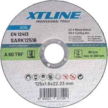 Dílna XTLINE Kotouč řezný na ocel | 150x1,6x22,2 mm