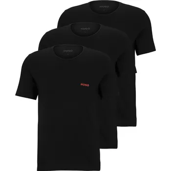 Pánská trička HUGO 50493972 černá Velikost: M