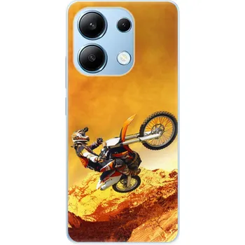 Pouzdro na mobilní telefon Odolné silikonové pouzdro iSaprio - Motocross - Xiaomi Redmi Note 13