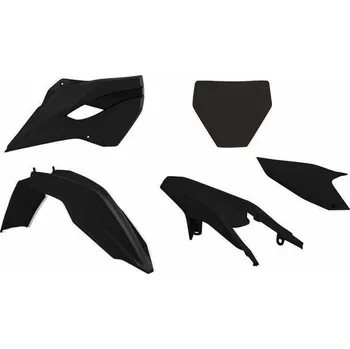 RACETECH kompletní plasty HUSQVARNA TC/FC 125/250/350/450 14-16, barva černá (HU613E001)
