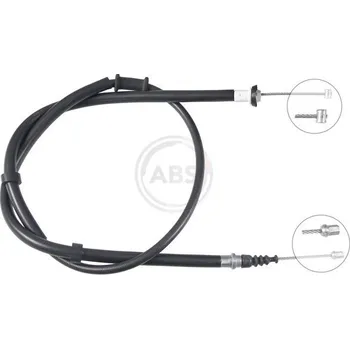 Lanko parkovací brzdy Tažné lanko, parkovací brzda A.B.S. K19805