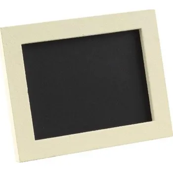 Svatební dekorace Mini tabulky krémové - 5 ks