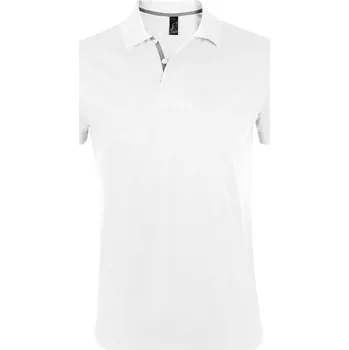Pánské tričko SOĽS Portland Pánské polo triko SL00574 Bílá XL