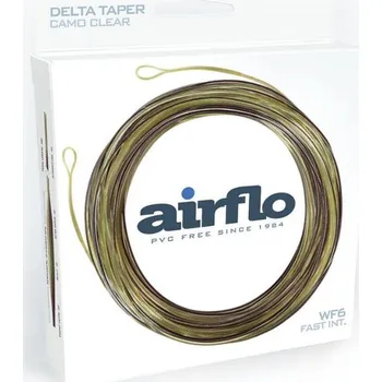 Muškařská šňůra Airflo Delta Taper Camo Clear Fast Intermediate WF AFTMA 6