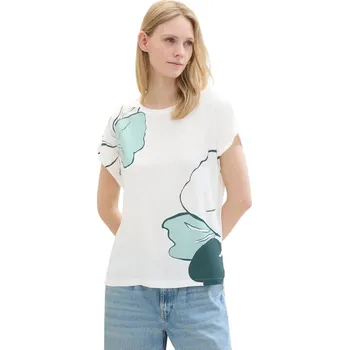 Dámské tričko Tom Tailor dámské triko 1040588/10315 Bílá XS