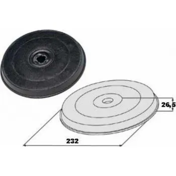 Příslušenství pro digestoř Parní kolektorový filtr Faber H20 D233 112.0157.238