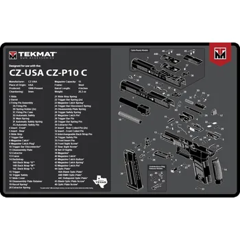 Příslušenství pro sportovní střelbu TEKMAT CZ P-10C Podložka na čištění zbraní