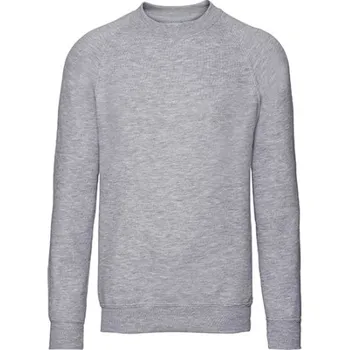 Dívčí mikina Russell Dětská mikina R-762B-0 Light Oxford -Heather 104 (S)