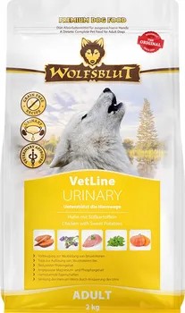 Krmivo pro psa Wolfsblut VetLine Dog Adult Urinary Chicken/Sweet Potatoes 2 kg