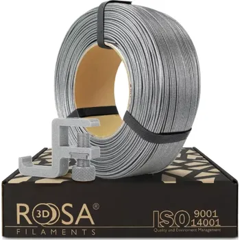 Filament ReFill ROSA3D / PCTG / TŘPYTIVĚ STŘÍBRNÁ "BRILLANT" / 1,75 mm / 1 kg