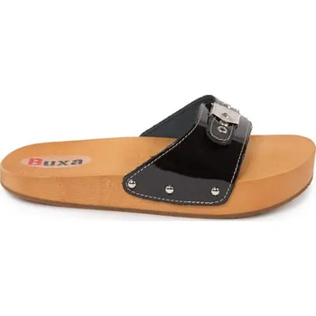 Dámská obuv Buxa Dřeváky pro fit postavu CE1 - černá lakovaná Velikost: 36