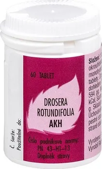 Homeopatikum AKH Drosera rotundifolia 60 tbl.