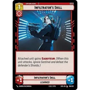 Sběratelská karetní hra Infiltrators Skill 166/252 - Spark of Rebellion Typ karty: Standard