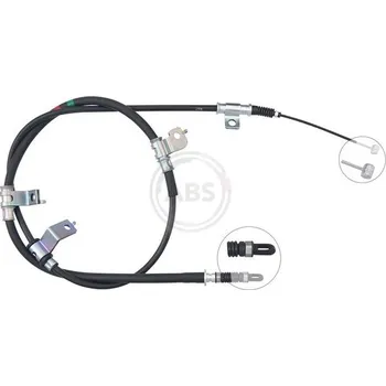 Lanko parkovací brzdy Tažné lanko, parkovací brzda A.B.S. K17500