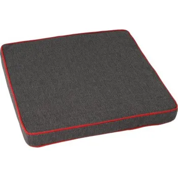 Podsedák Podsedák 50x48cm tmavě šedá/červená
