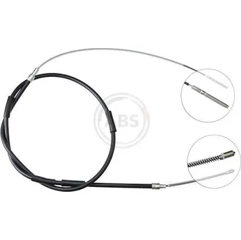 Lanko parkovací brzdy Tažné lanko, parkovací brzda A.B.S. K11366