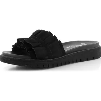 Dámské pantofle Ara dámské pantofle Kent-Sport řasené černé 12-28121-01 - 40 | P674138