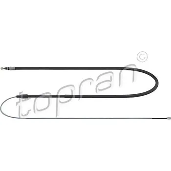 Lanko parkovací brzdy Tažné lanko, parkovací brzda TOPRAN 723 569