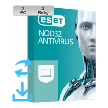 Software ESET NOD32 Antivirus 20XX 2PC na 3r El.lic AKT