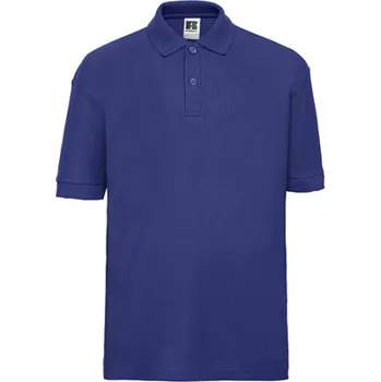Dívčí tričko Russell Dětská polokošile R-539B-0 Bright Royal 128 (L)