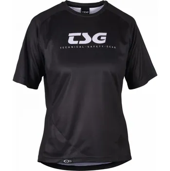 cyklistický dres TSG Dres dámský Ridge jersey krátký rukáv Black S